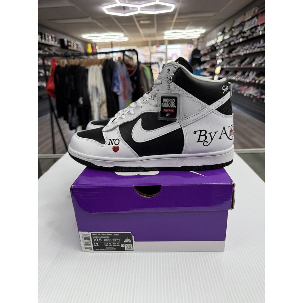 Size 10.5 - Supreme x Nike Dunk SB High By Any Means Stormtrooper